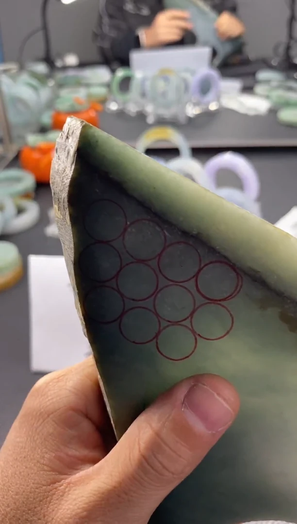 未镶嵌定制翡翠翡翠珠子