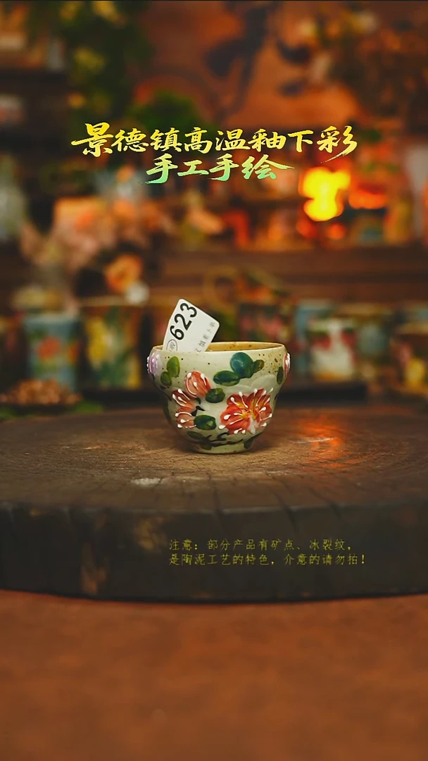 杯子陶瓷素简暖陶集手作623