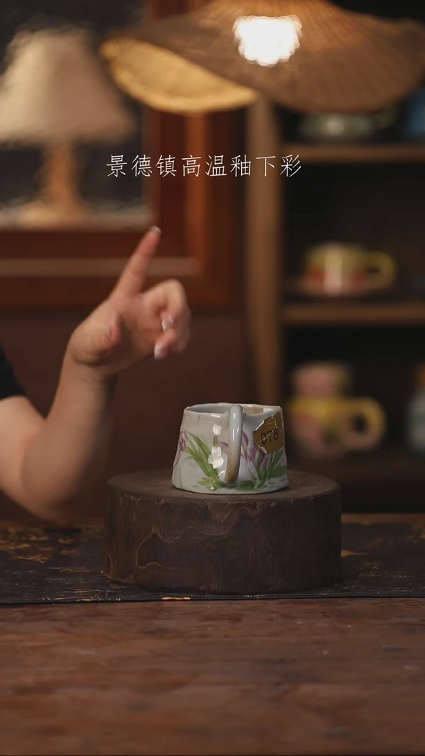 景德镇高温釉下手绘陶瓷078