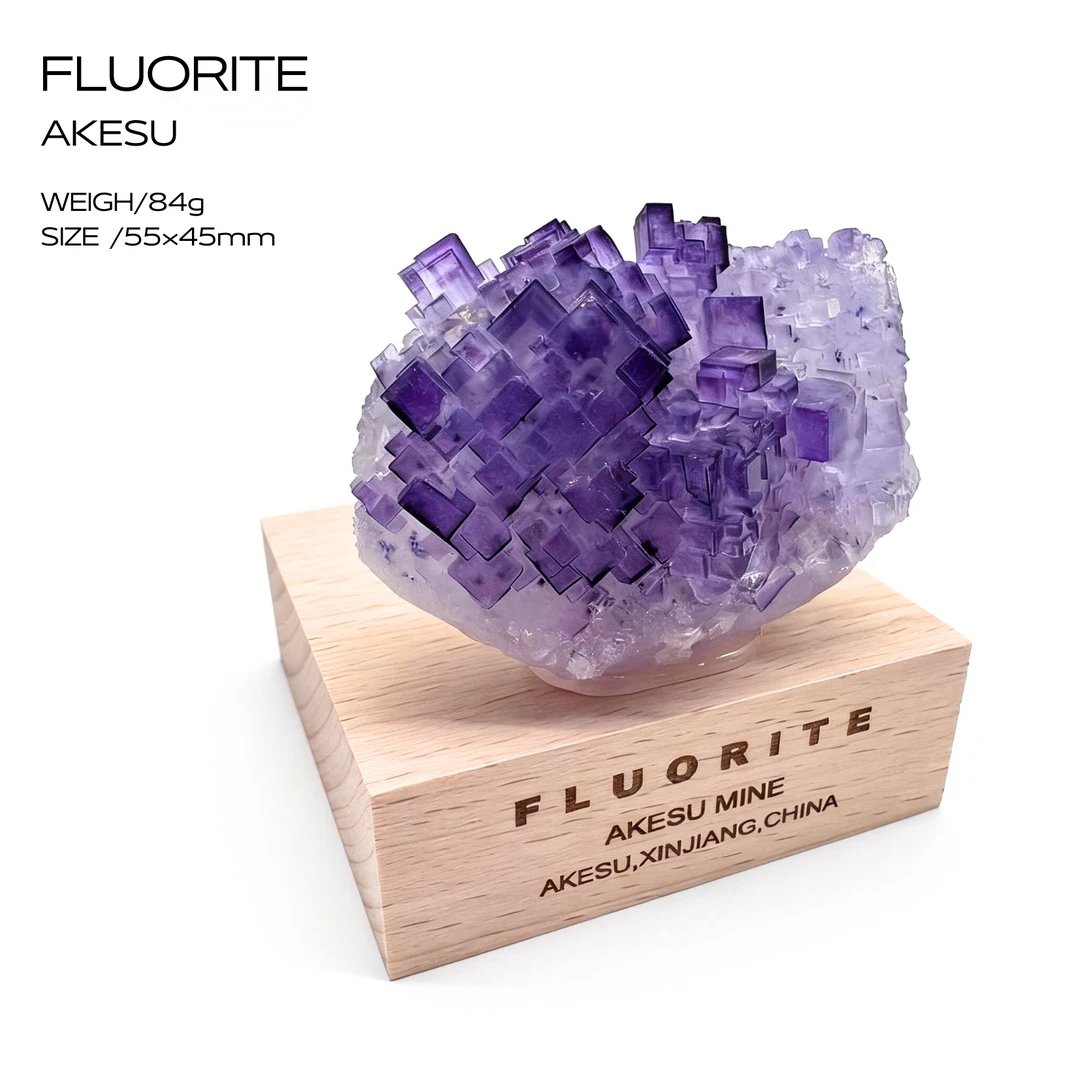 福利【新疆/矩阵萤石】矿物标本摆设矿标收藏