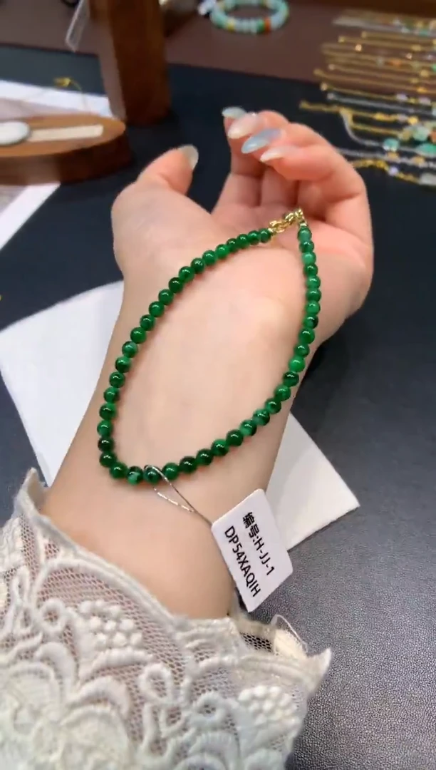 未镶嵌手串翡翠手串