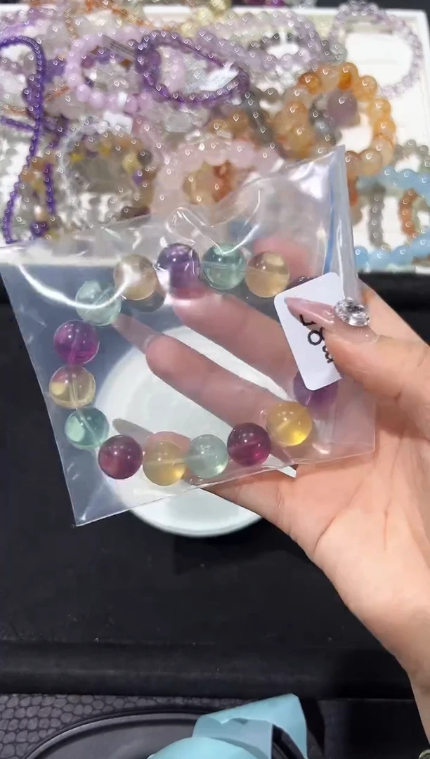 水晶手串未镶嵌85m多样性发其一【1条】默认微瑕