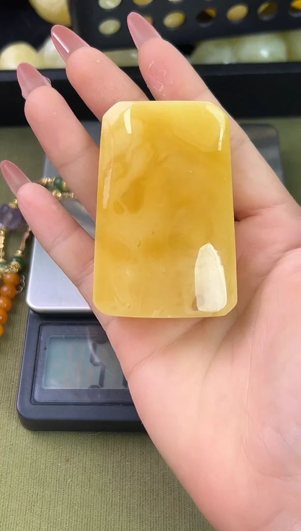 裸石琥珀未镶嵌琥珀蜜蜡吊坠