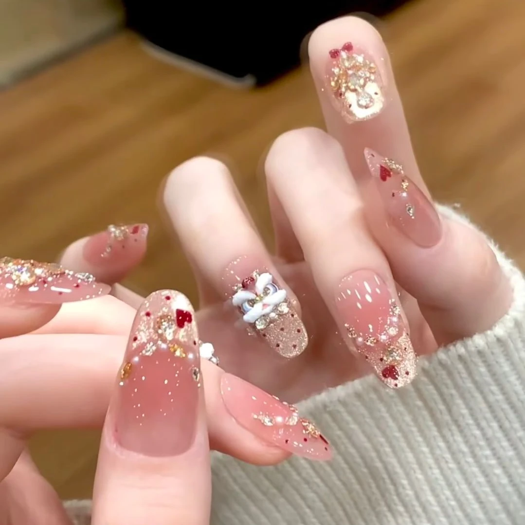 【A36心悦醒狮】-简约日常穿戴甲美甲