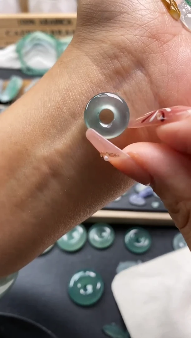 裸石翡翠福利品 甜甜圈