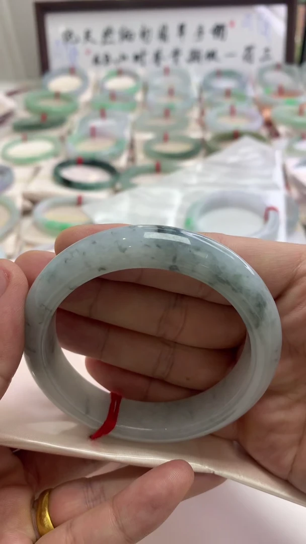 未镶嵌手镯翡翠冰乌鸡57.6