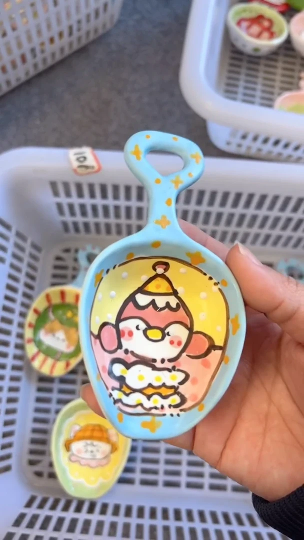 摆件陶无***一景德镇陶瓷手绘