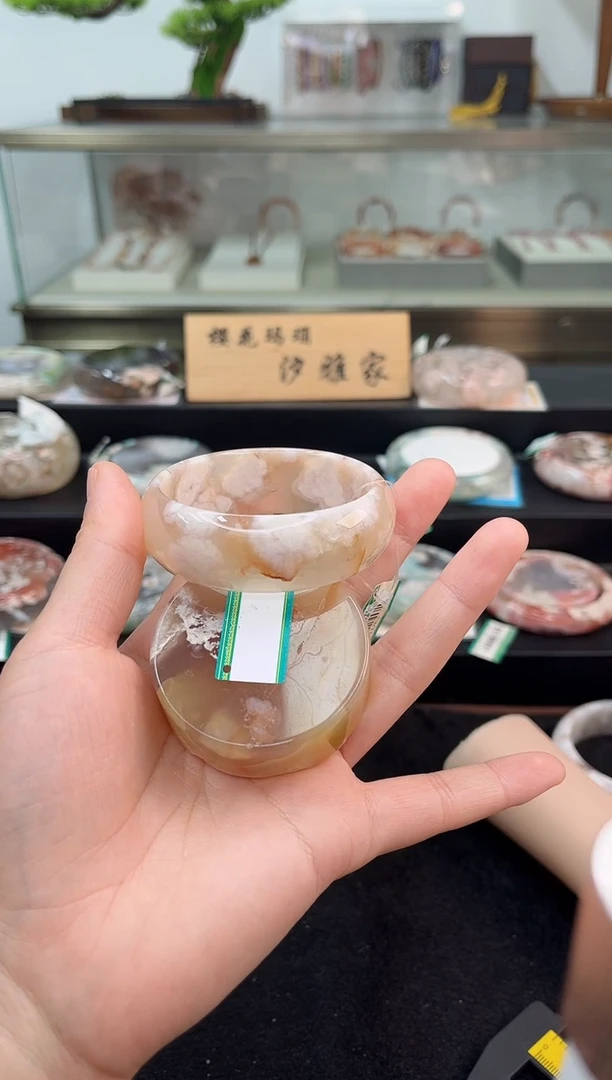 未镶嵌手镯石英质玉54圈口（赠品镯心）3211263