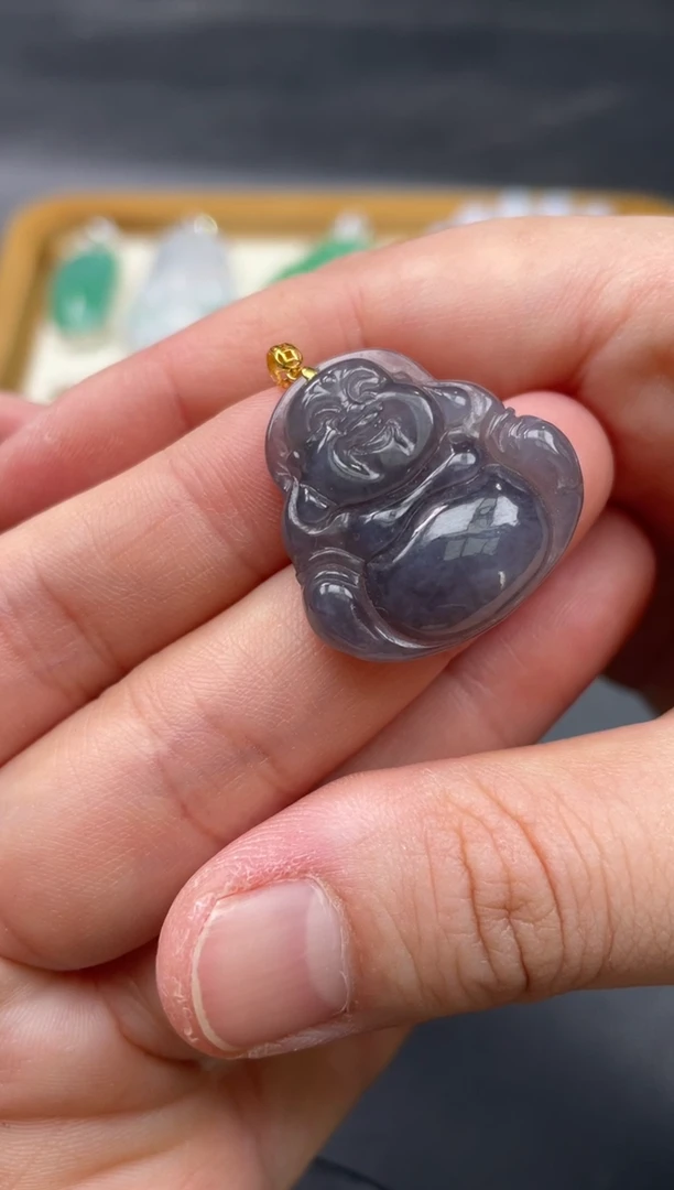 【闪购商品】和田玉吊坠18K金镶嵌86.........