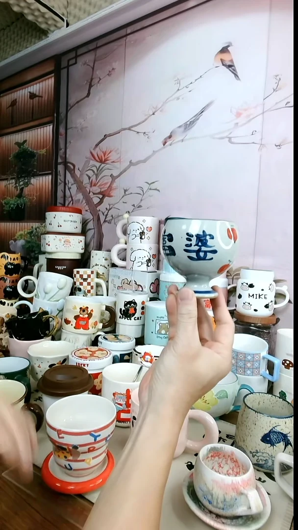 陶【微瑕版】富婆高脚杯