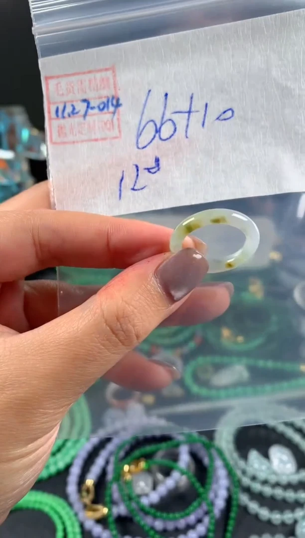 未镶嵌定制翡翠翡翠76元12#毛货需精细抛光014