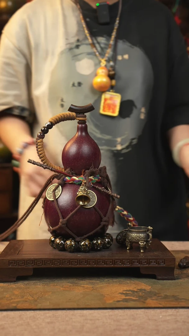 246大漆葫芦一物一拍记葫堂出品不带手串