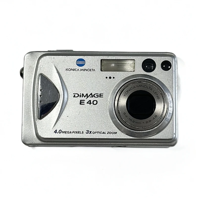 8新 美能达 E40 400w像素 3倍光学变焦 出片复古冷白 氛围感强