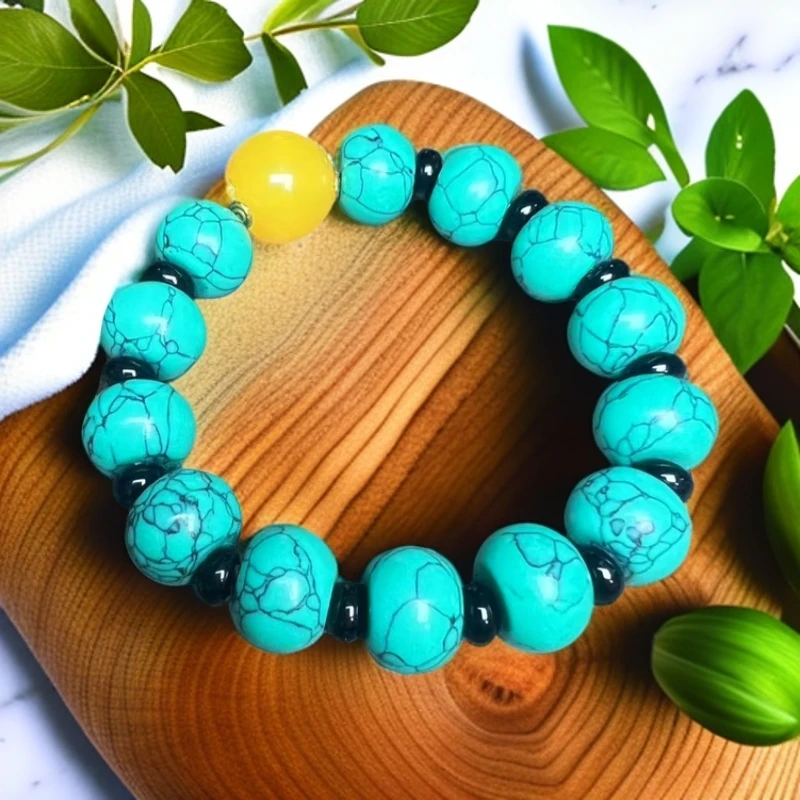 zbz-243-绿色裂纹菩提子手串