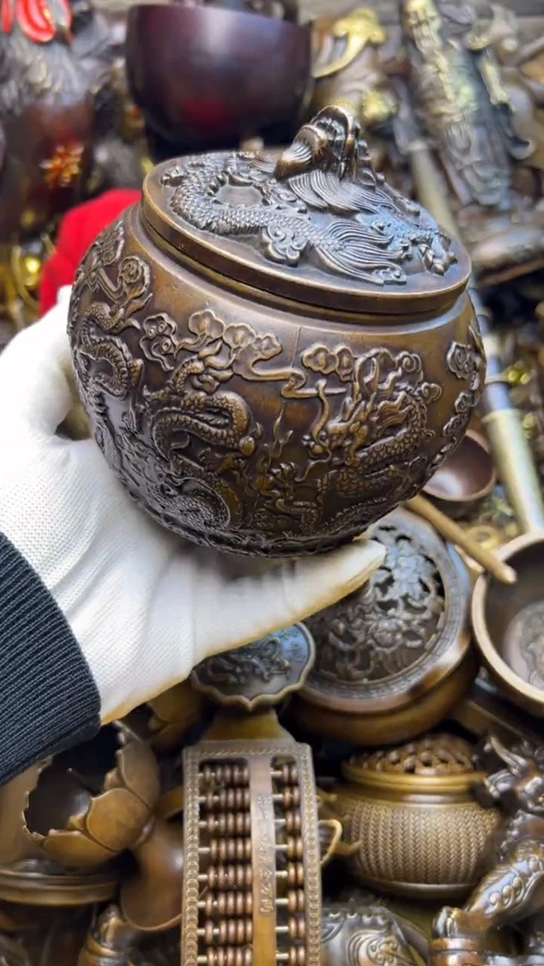 精美铜器，点击下单