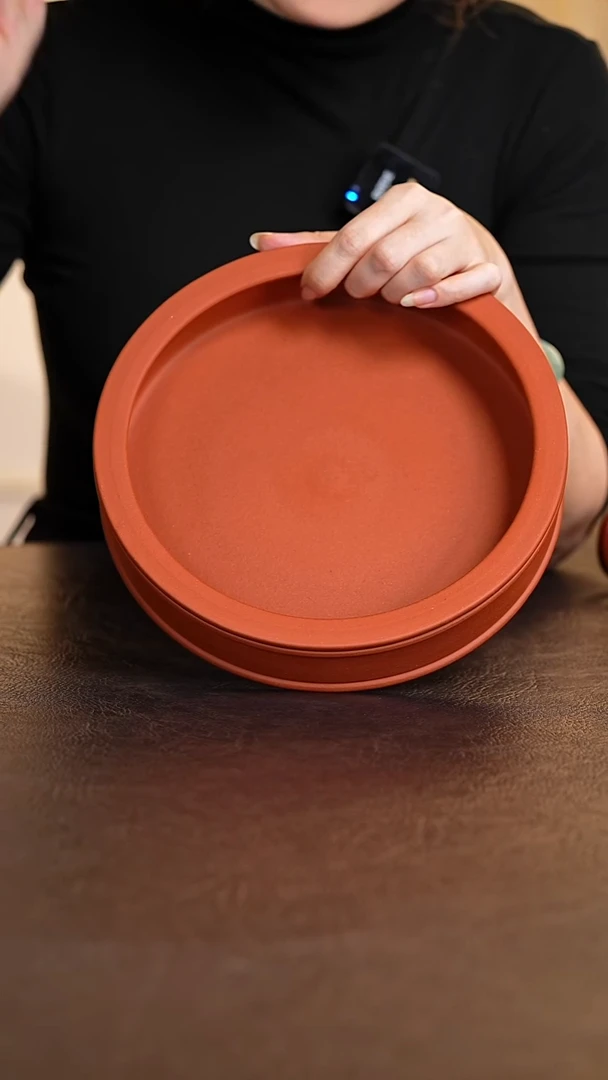 小煤窑朱泥紫砂茶洗