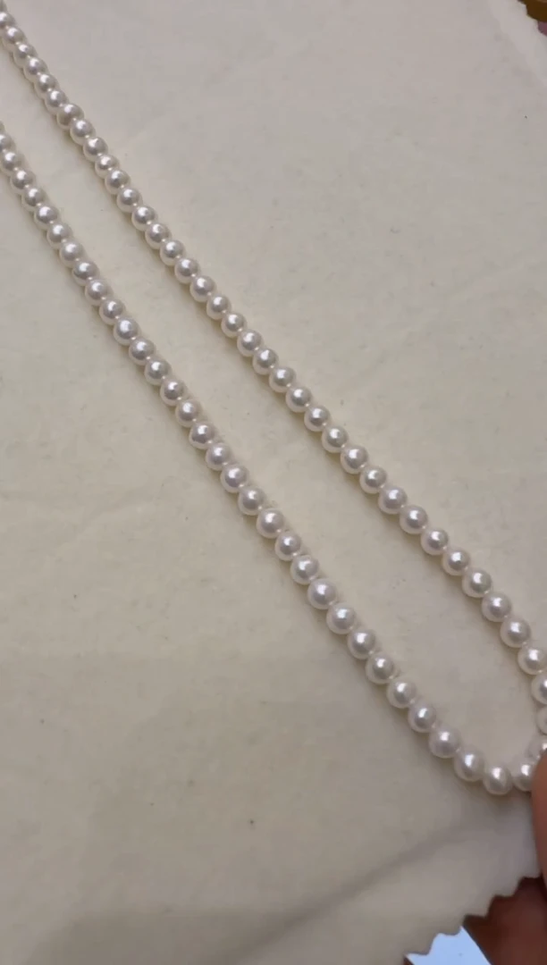 项链银S925镶嵌淡水珍珠多样性团购发一件