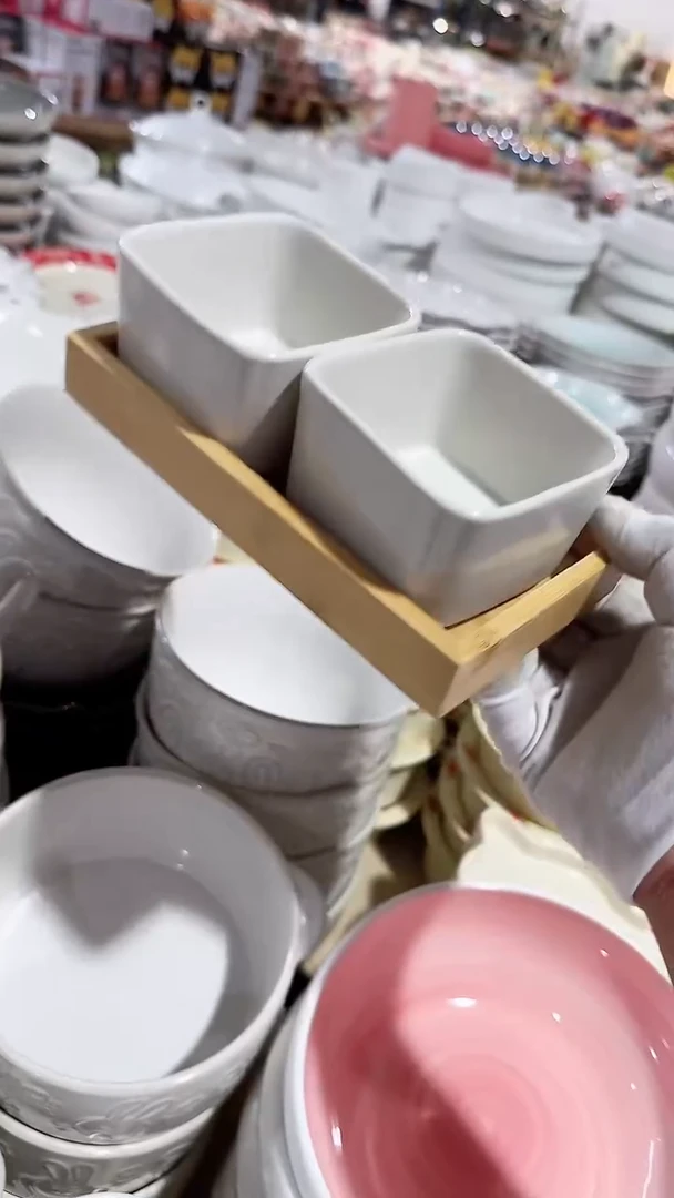 碗3件套 木托和味碟 微瑕 凑满20元包邮