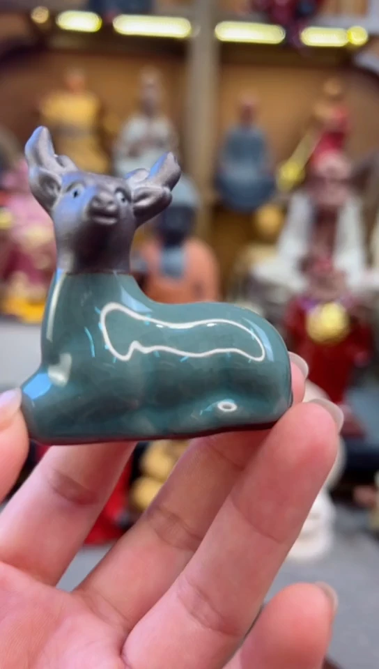 紫砂茶宠器闵茶宠摆件