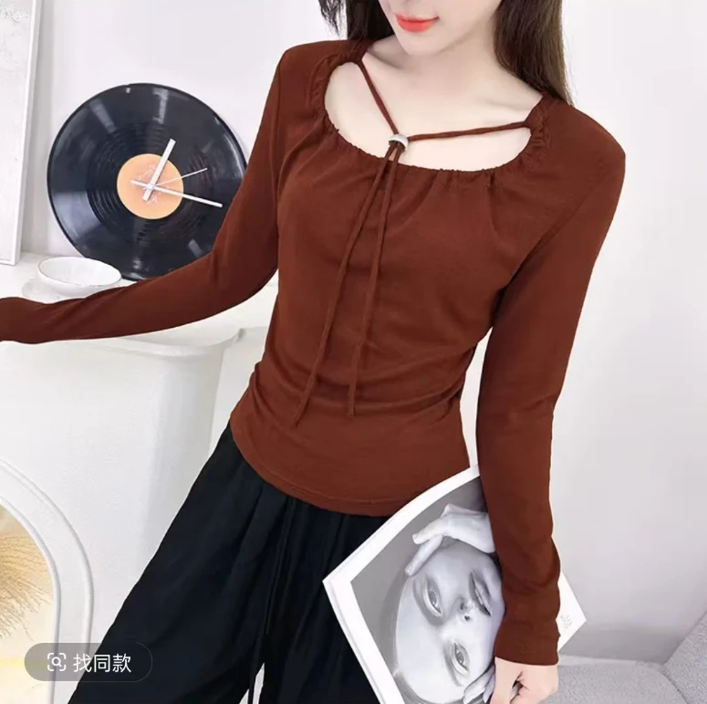 2025春秋时尚显瘦打底衫7135【2】