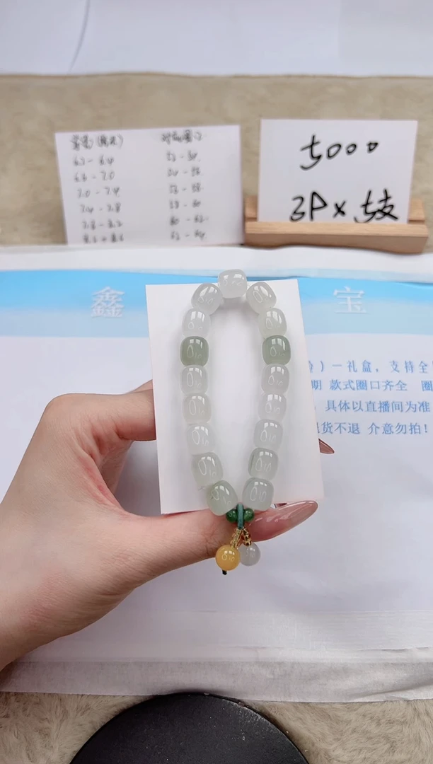 【闪购商品】石英质玉手镯未镶嵌DSC