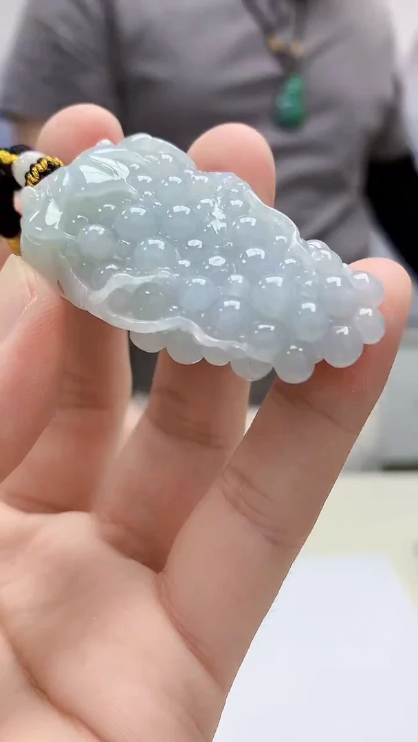 未镶嵌定制翡翠5060bb-毛货挂件62
