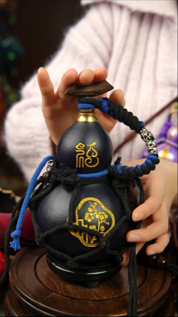 276号400ml左右非遗大漆酒葫芦