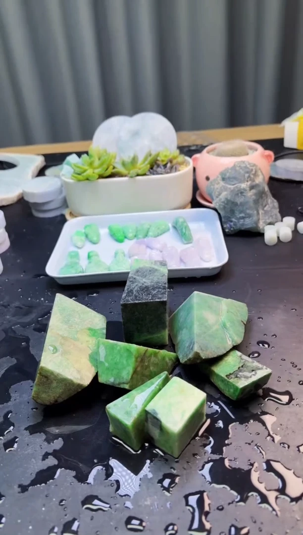 翡翠未镶嵌颈饰弥**风008天然缅甸A货翡翠