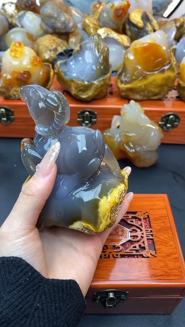 【闪购商品】玛瑙/玉髓珠宝奇石未镶嵌0