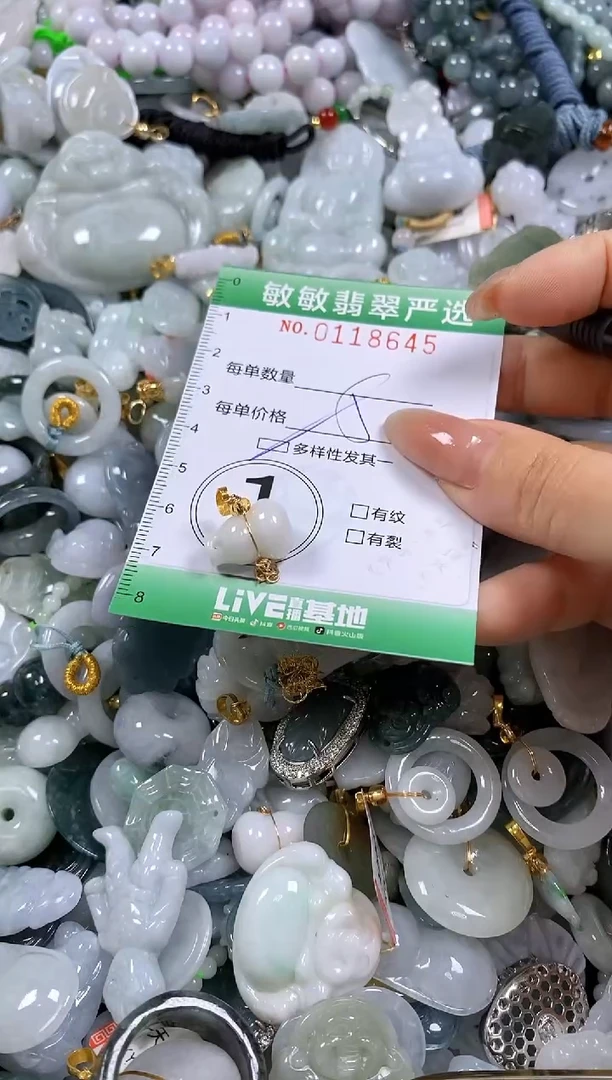【闪购商品】翡翠颈饰未镶嵌闪购0118645多样性发其一