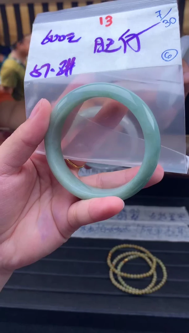 定制翡翠未镶嵌?****?毛货需精细抛光拍一发一13