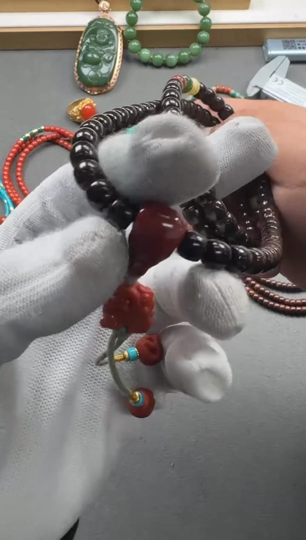 【闪购商品】椰蒂手串18K金镶嵌手串手串