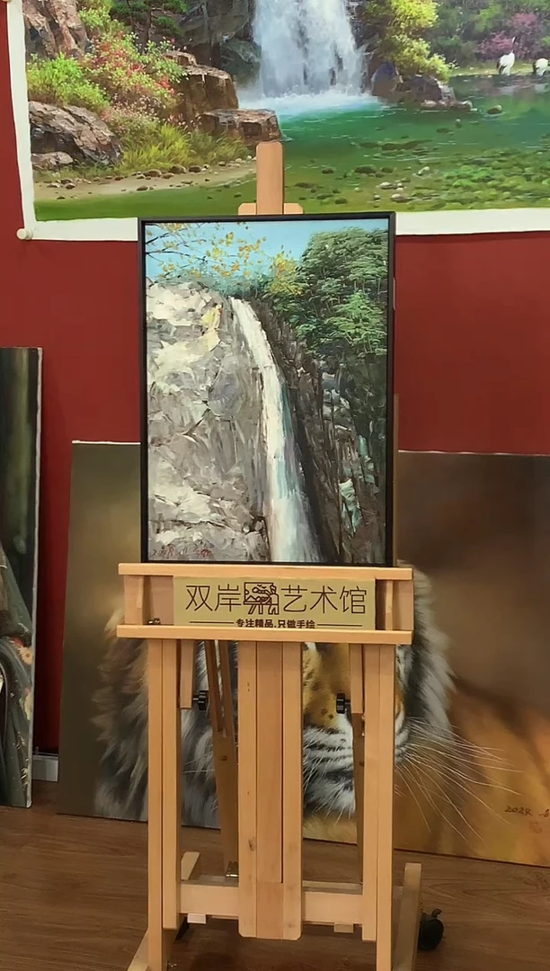 油画【52号】朝鲜原创手绘油画【Ⅰ级画家丨孤品佳作】
