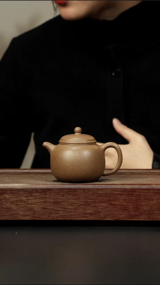 茶壶紫砂芝麻绿 小匏樽 170左右