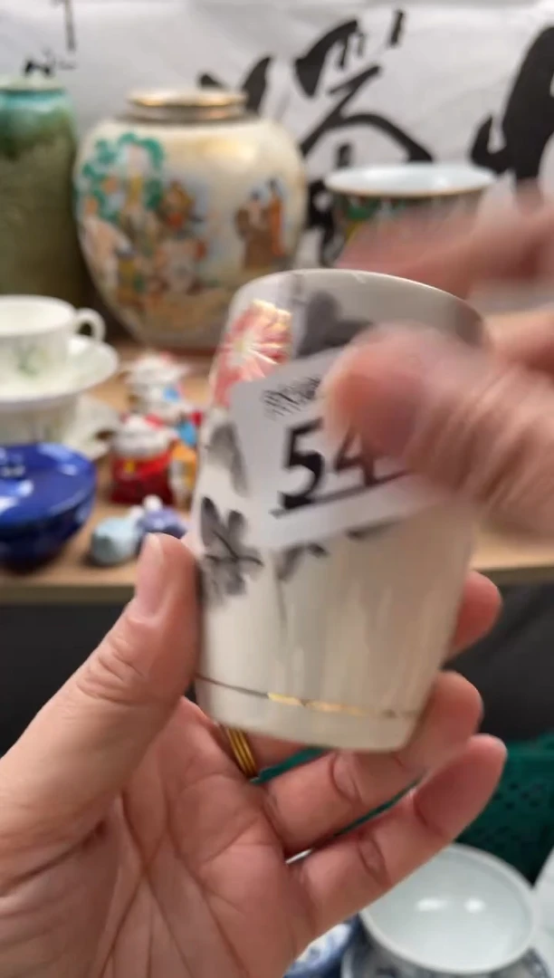 【闪购商品】瓷片544然曦海外工艺品18包邮