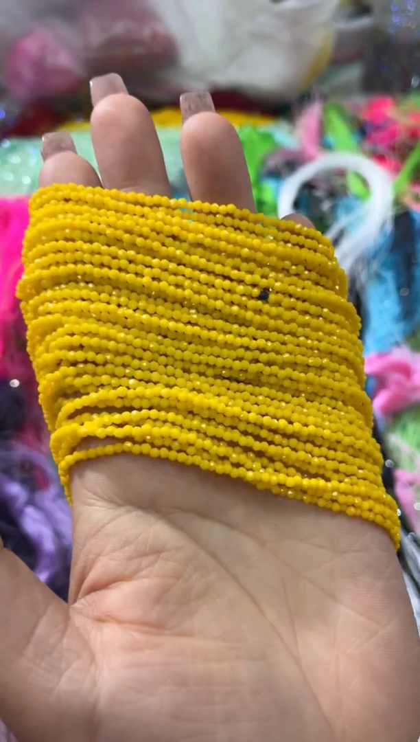 玻璃C59卡0.8水晶10条本色瓷料金黄