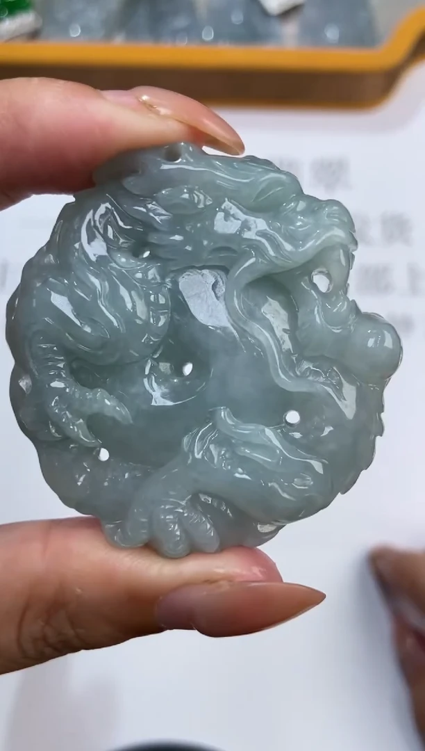 未镶嵌挂件翡翠375544   多人
