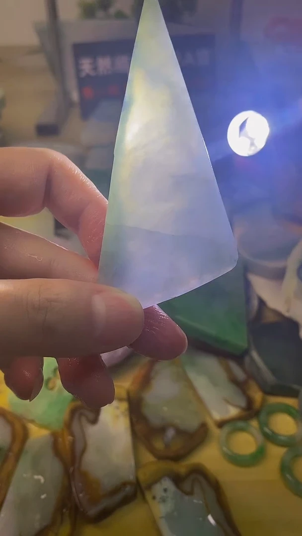 翡翠裸石天然A货缅甸翡翠高品质边角料213