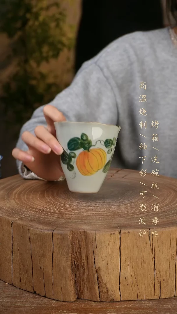 碗瓷景德镇手工手绘高温瓷釉下彩