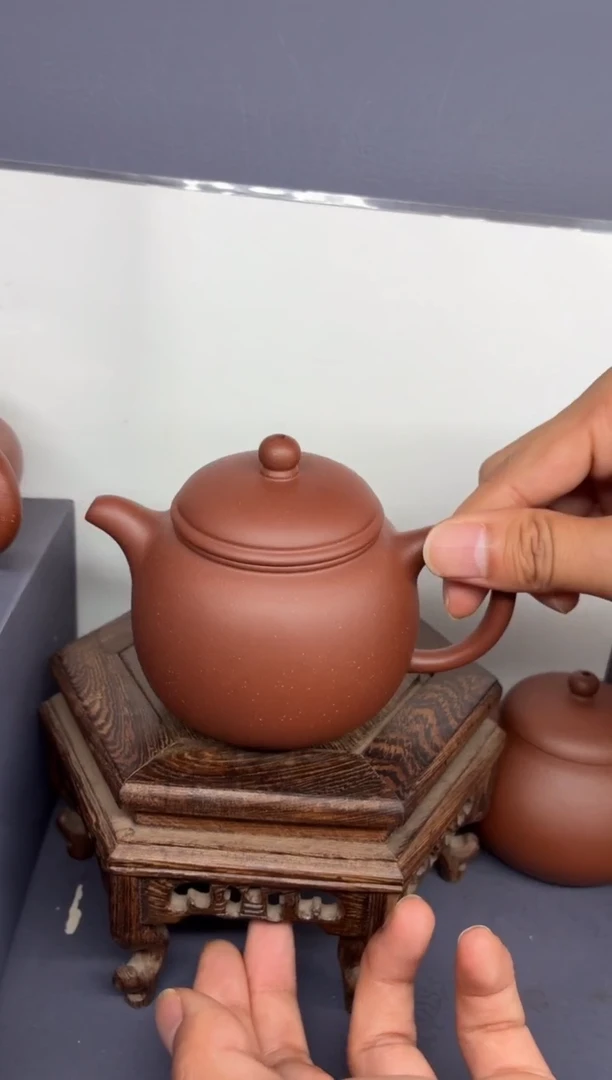 茶壶紫砂底槽清 匏尊