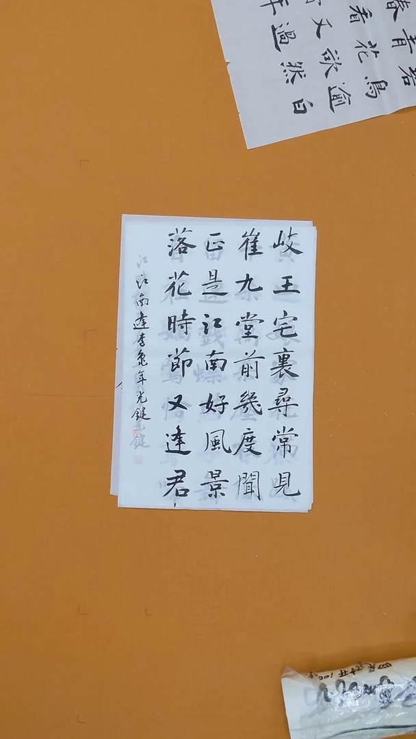 书法陈光健45*68 重庆   ***