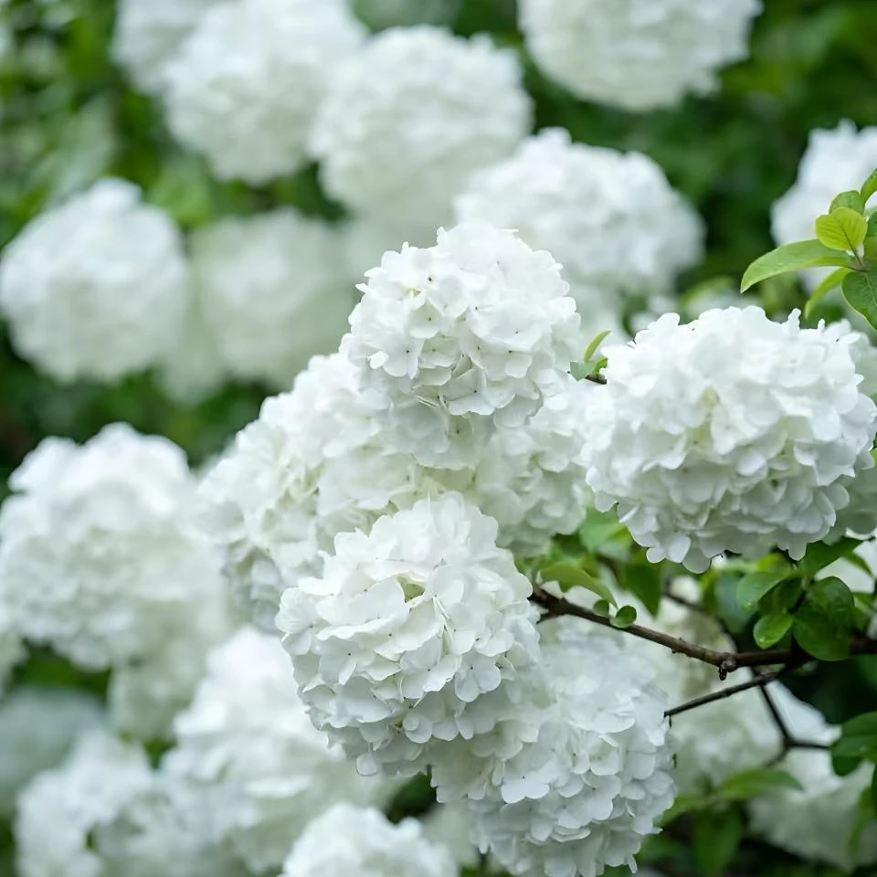 大花绣球，中华木绣球，圆锥绣球耐寒耐热一树成景