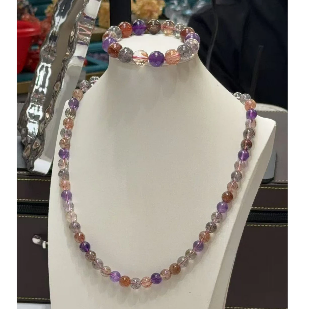 【绿庄】-1337/L31-天然水晶套链-多样性发其一