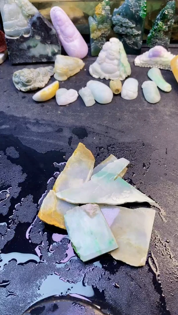 未镶嵌挂件翡翠天然翡翠051