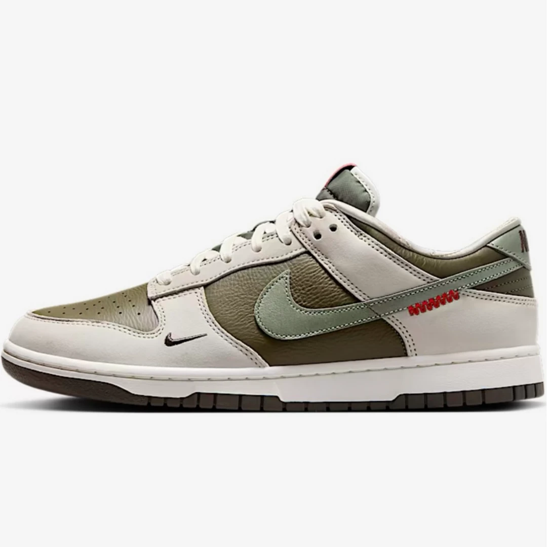 【蛇年限定】男子帆白橄榄绿DUNKLOW RETRO灵蛇迎新运动鞋HV5980231