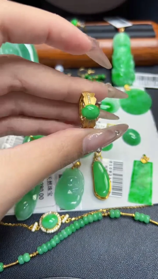 【闪购商品】翡翠戒指未镶嵌Y缅料A货/支持复检/一件