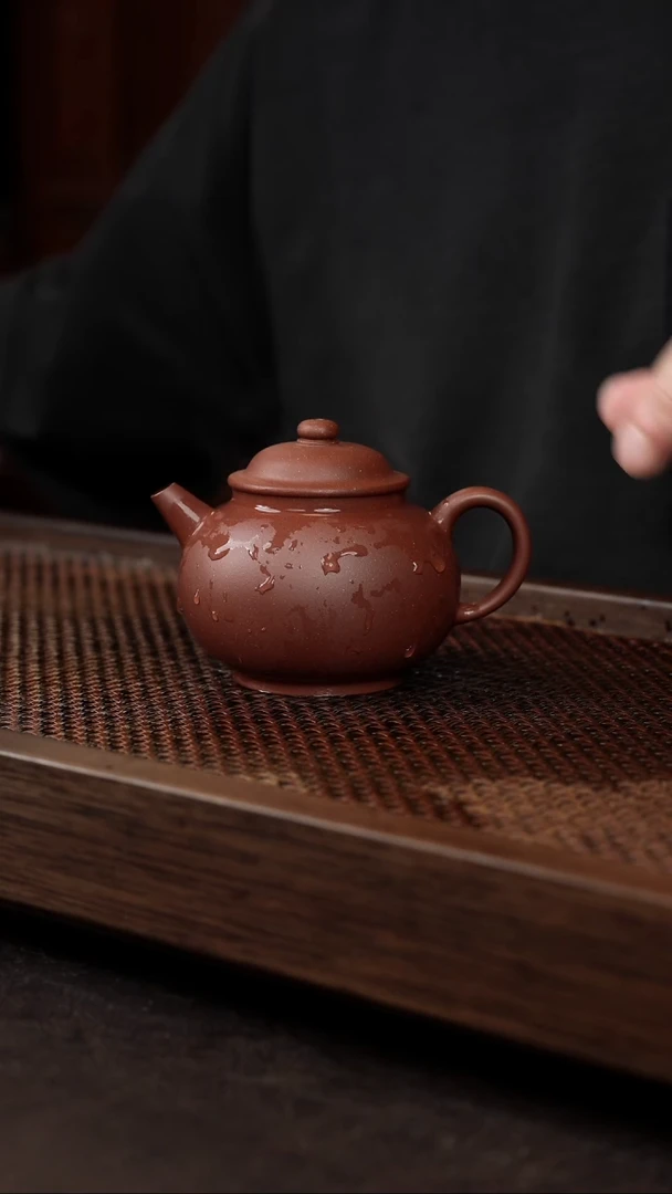 茶壶紫砂底槽清明式1圆珠