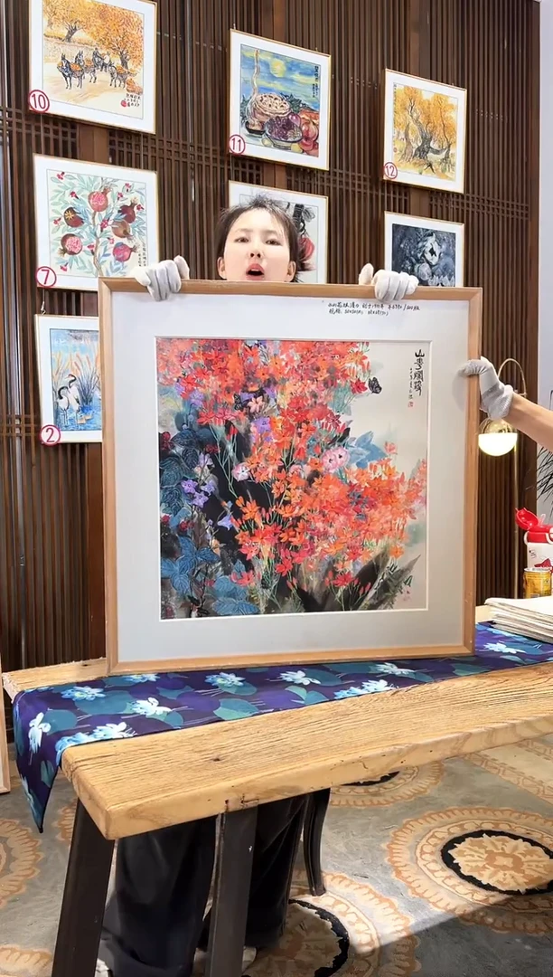 版画版画耿玉琨名章限量版画S