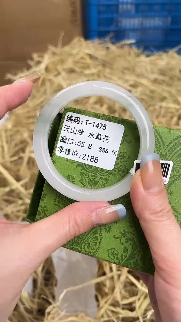 未镶嵌手镯石英质玉T-1475