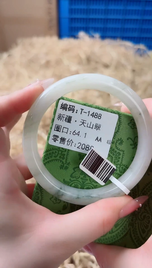 未镶嵌手镯石英质玉T-1488